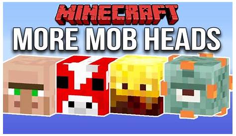 Minecraft 1.11 More Mob Heads (Custom Loot Tables) - YouTube