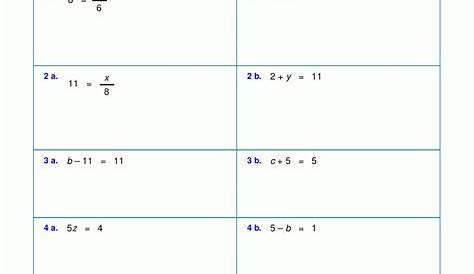 Free Printable Math Worksheets 6Th Grade Order Operations - Free Printable
