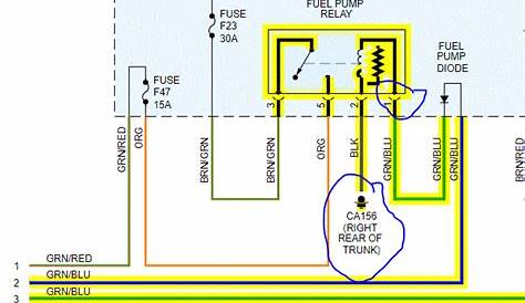 aftermarket fuel pump wiring diagram