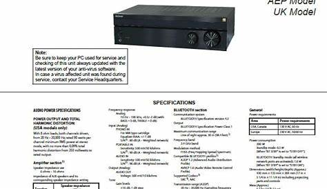 sony str dh190 manual