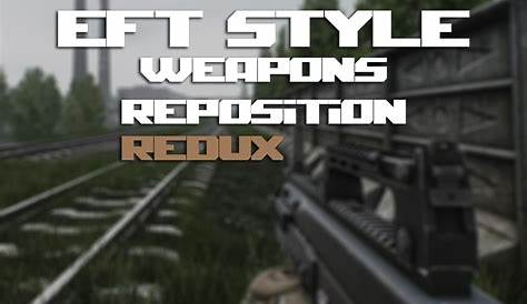 EFT Style Weapons Re-position: REDUX addon - S.T.A.L.K.E.R. Anomaly mod