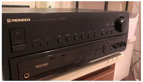 Pioneer VSX-455 Stereo Amplifier Receiver - YouTube