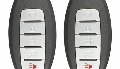 2X Remote Key Fob for 2017 2018 Nissan Pathfinder Smart 5-Button