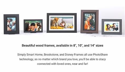simply smart home photoshare frame
