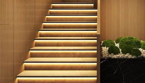intelligent stair lighting system