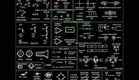 circuit board schematic symbols