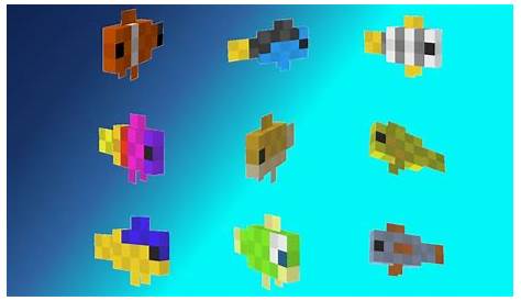 Minecraft Fish Types