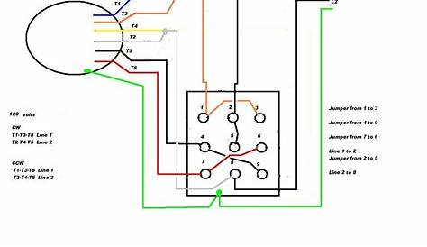 240v 3 phase motor wiring diagram