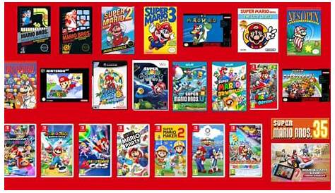 Nintendo announces new games for Mario's 35th anniversary | Nintendo