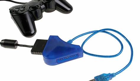 PS2 Controller to PC USB converter II(2 Players)