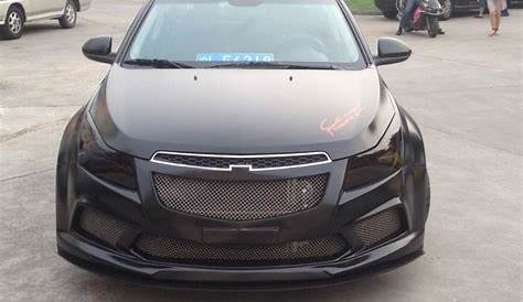 Chevrolet Cruze gets a super fat body kit in China - CarNewsChina.com