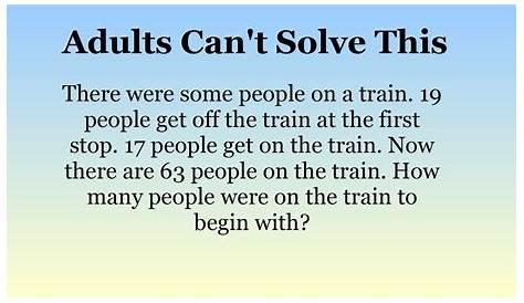 Math Problems For 12 Year Olds - 1000 ideas about puzzles on pinterest