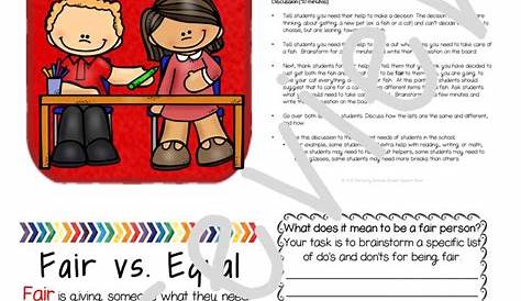 honest and fair worksheet kindergarten