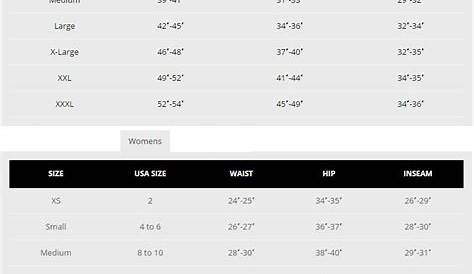 goodfellow shirt size chart