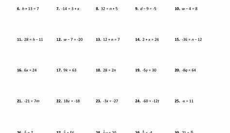 Addition Linear Equations Worksheet - simultaneous equations by