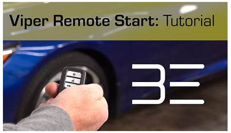 viper remote start manual