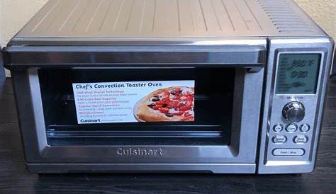 cuisinart chef's convection toaster oven manual
