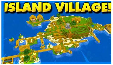 Minecraft Island Village Seed! 👉 MUST SEE Minecraft Java Edition