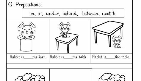 grade 3 prepositions worksheet