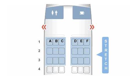 frontier airplane seating chart