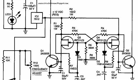 power inverter schematic circuit diagrams