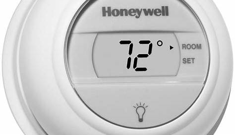 honeywell home thermostat round