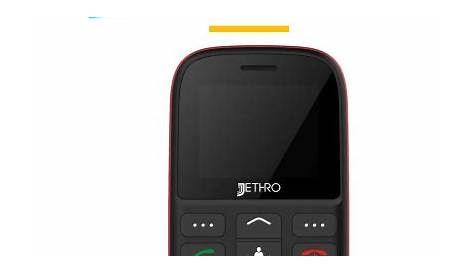 Jethro SC318 Jethro 3G Senior Cell Phone User Manual