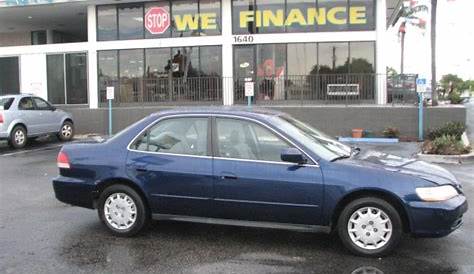 honda accord 2002 blue