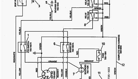 scotts 2554 wiring diagram