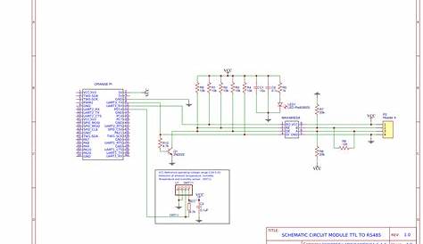 rs485 circuit diagram - Wiring Diagram and Schematics