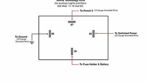 Rl44 Relay Wiring Diagram