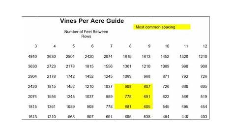 vineyard vine size chart