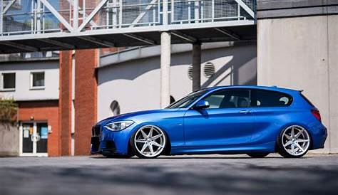 Tuned Blue BMW 1-Series with Crystal Clear Eyes — CARiD.com Gallery