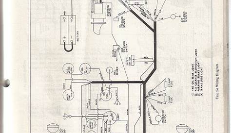 foton tractor wiring diagram