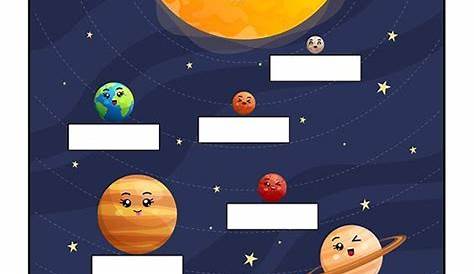 Solar System Worksheets for Kids | 123 Kids Fun Apps in 2021 | Solar