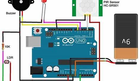Arduino Home Night Security Alarm Using PIR Sensor