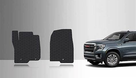 TOUGHPRO Floor Mat Accessories (Front Mats) Compatible with GMC Yukon