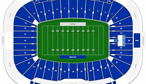 Kentucky Football Stadium Seating Chart - Best Picture Of Chart