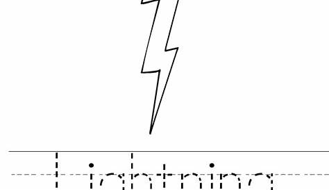 lightning worksheet 3rd grade