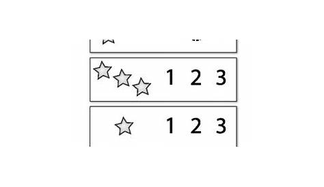 Printable Toddler Star Math 1 2 3 by Elizabeth Whitman | TpT