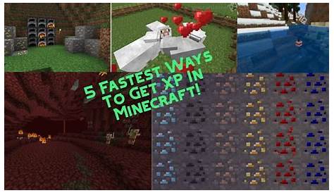 Minecraft Fastest Way To Get Xp