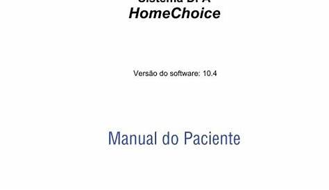 baxter homechoice manual pdf