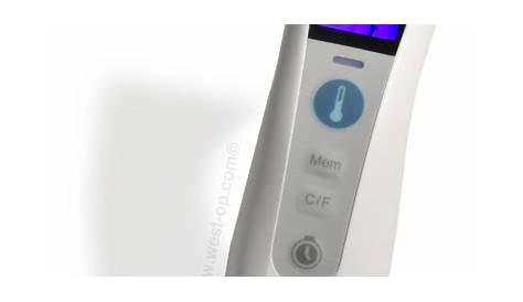 Welch Allyn CareTemp Touch-Free Forehead Thermometer 105801