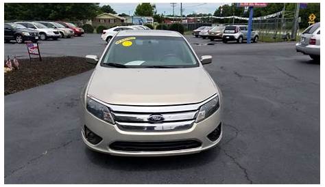 gold 2010 ford fusion