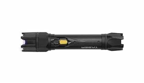 rechargeable flashlight with taser combo