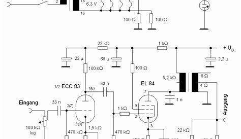 el84 power amp schematic