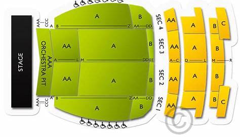 rialto theater seating chart