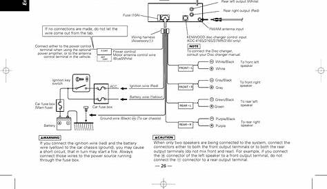 kenwood 16 pin wiring harness diagram