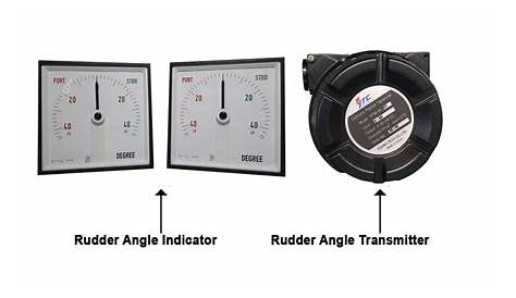 rudder angle indicator working principle