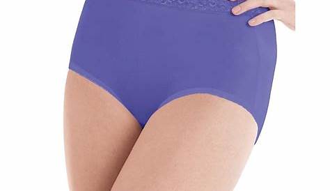 Hanes Women's Nylon Brief Panties 6-Pack - SpicyLegs.com
